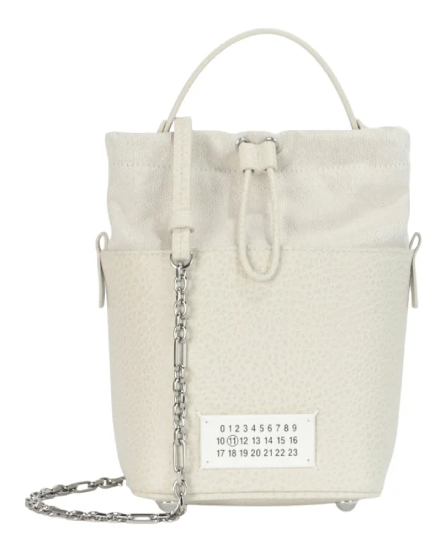 Metallic Bucket Bag in Rose Gold with Chain Strap for a Trendy Party Look 5AC Bucket Bag Metallic Bucket Bag in Rose Gold with Chain Strap for a Trendy Party Look 5AC Bucket Bag