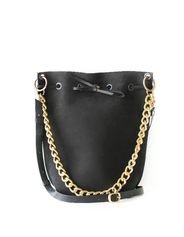 Velvet Bucket Bag in Emerald Green with Crystal - Embellished Strap for a Glamorous Night Out Black Leather Bucket Bag Velvet Bucket Bag in Emerald Green with Crystal - Embellished Strap for a Glamorous Night Out Black Leather Bucket Bag