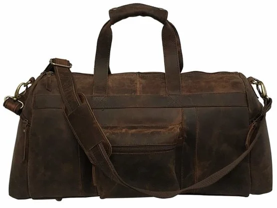 Foldable Canvas Shopping Bag for Easy Storage in Your Car Wanderer’s Leather Brown Bag Foldable Canvas Shopping Bag for Easy Storage in Your Car Wanderer’s Leather Brown Bag