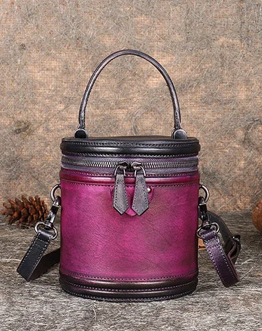 Suede Bucket Bag in Burgundy with Tassel Trim for a Boho - Chic Vibe Purple Leather Womens Bucket Handbag Barrel Shoulder Bag Crossbody Purse for Ladies Suede Bucket Bag in Burgundy with Tassel Trim for a Boho - Chic Vibe Purple Leather Womens Bucket Handbag Barrel Shoulder Bag Crossbody Purse for Ladies