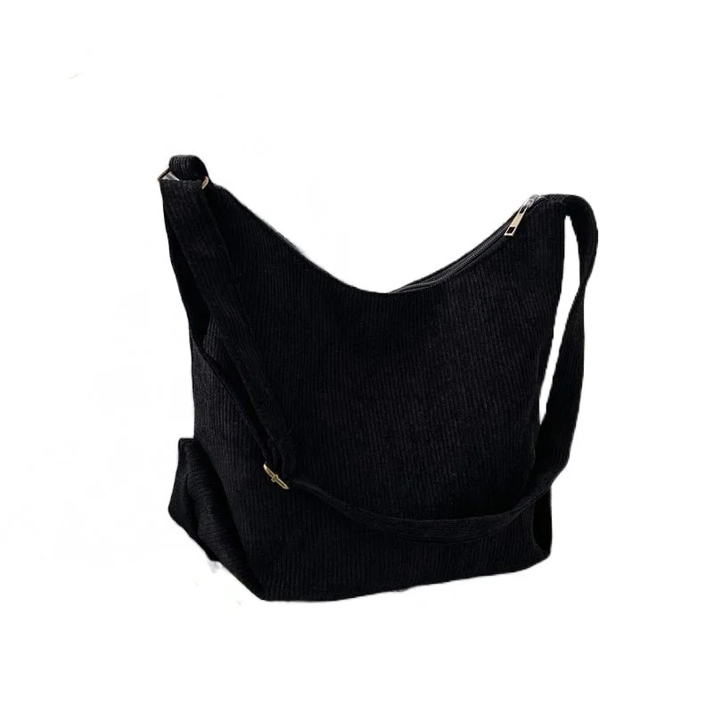 Canvas Drawstring Backpack for Gym and Workout Gear Corduroy shoulder bags