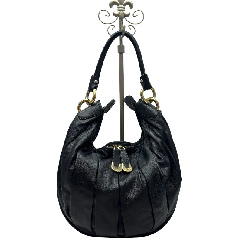 Women's Bucket Bag with Magnetic Closure in Purple for Easy Access BALLY Pleated Leather Multi-Zip Hobo / Shoulder Bag - Black Women's Bucket Bag with Magnetic Closure in Purple for Easy Access BALLY Pleated Leather Multi-Zip Hobo / Shoulder Bag - Black