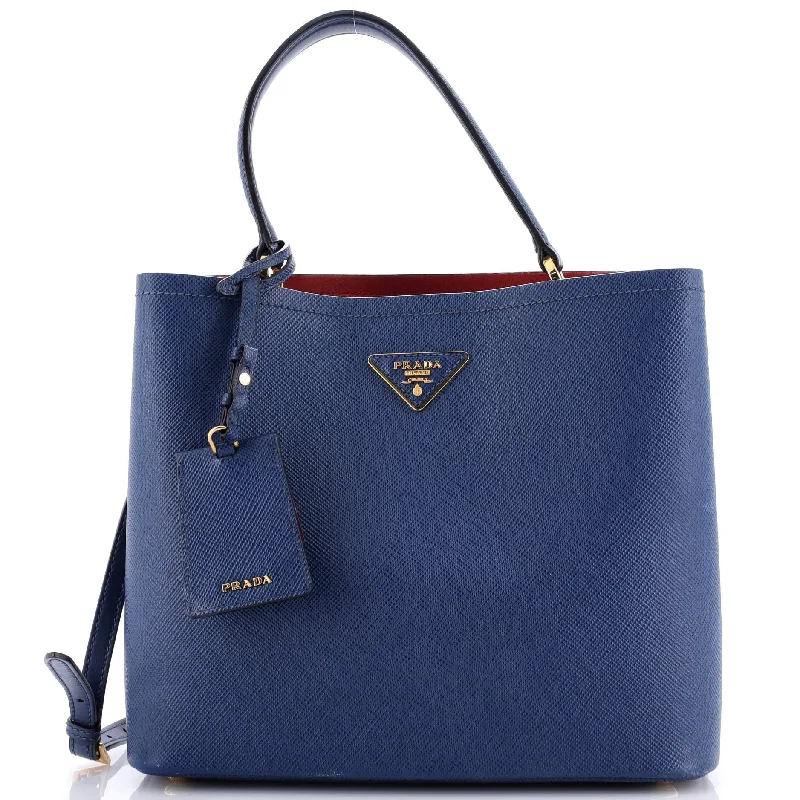 Women's Bucket Bag with Magnetic Closure in Purple for Easy Access Panier Bucket Bag Saffiano Leather Large