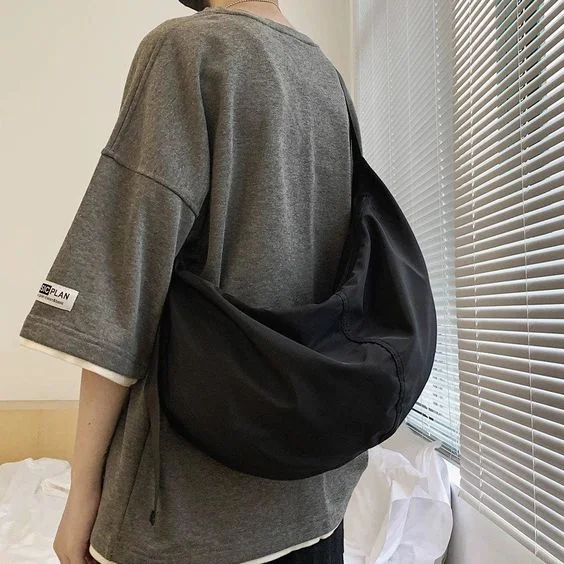 Canvas Art Supply Bag with Adjustable Dividers for Artists Hobo Bag
