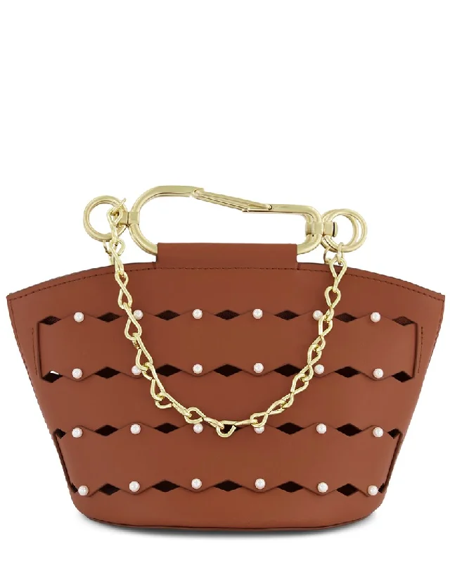 Faux Fur - Lined Bucket Bag in White for a Cozy Winter Accessory Zac Posen Belay Mini Zipped Leather Bucket Bag Faux Fur - Lined Bucket Bag in White for a Cozy Winter Accessory Zac Posen Belay Mini Zipped Leather Bucket Bag