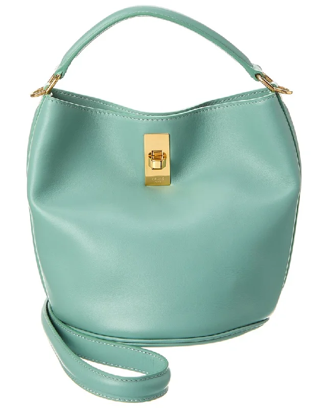 Bucket Bag with Geometric Print in Multicolor for a Contemporary and Eye - Catching Appeal CELINE Teen 16 Leather Bucket Bag Bucket Bag with Geometric Print in Multicolor for a Contemporary and Eye - Catching Appeal CELINE Teen 16 Leather Bucket Bag