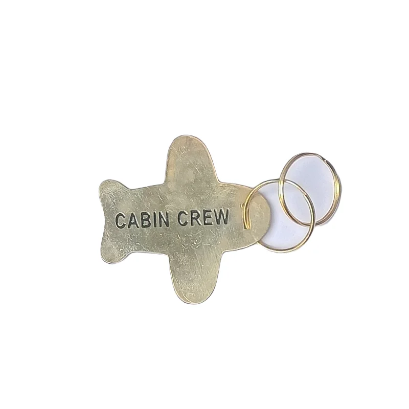 Kids' Canvas Backpack with Fun Animal Prints for School AIRPLANE CABIN CREW BRASS TAG GOLDEN Kids' Canvas Backpack with Fun Animal Prints for School AIRPLANE CABIN CREW BRASS TAG GOLDEN