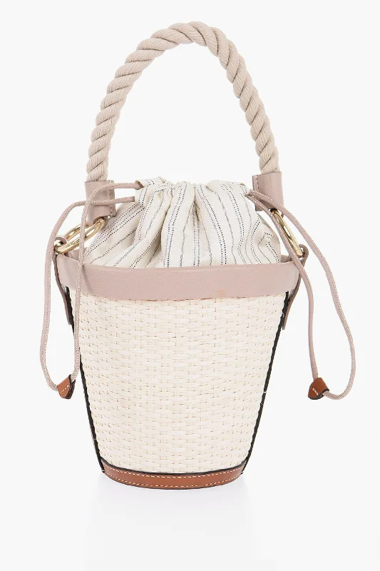 Women's Drawstring Bucket Bag in Mustard Yellow with Pockets for Practicality Maison Margiela Cross Body Bucket Bag Women's Drawstring Bucket Bag in Mustard Yellow with Pockets for Practicality Maison Margiela Cross Body Bucket Bag
