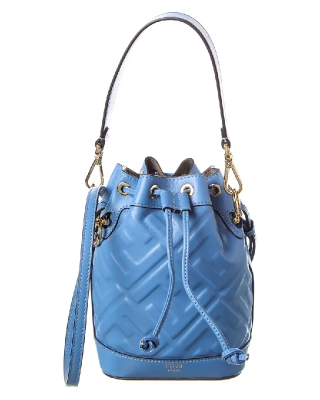 Velvet Bucket Bag in Emerald Green with Crystal - Embellished Strap for a Glamorous Night Out FENDI Mon Tresor Mini Leather Bucket Bag Velvet Bucket Bag in Emerald Green with Crystal - Embellished Strap for a Glamorous Night Out FENDI Mon Tresor Mini Leather Bucket Bag