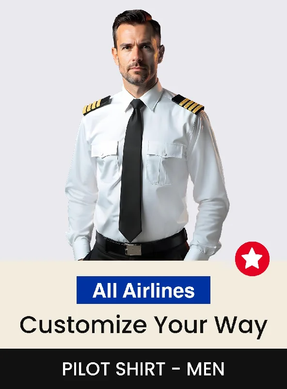 Customizable Canvas Tote Bag for Brand Promotion All Airline Long Sleeve Custom Pilot Shirt Men Customizable Canvas Tote Bag for Brand Promotion All Airline Long Sleeve Custom Pilot Shirt Men