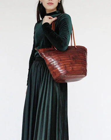 Linen Bucket Bag in Natural Beige with Braided Strap for a Rustic Summer Ensemble Womens Coffee Leather Bucket Tote Purse Vintage Tote Shopper Shoulder Bag for Ladies