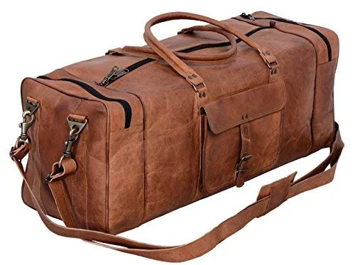 Small Canvas Crossbody Bag with Zipper Pocket for Travel Essentials Leather Duffel Bag 28 inch Large Travel Bag Gym Sports Overnight Weekender Bag by Cuero Bags Small Canvas Crossbody Bag with Zipper Pocket for Travel Essentials Leather Duffel Bag 28 inch Large Travel Bag Gym Sports Overnight Weekender Bag by Cuero Bags
