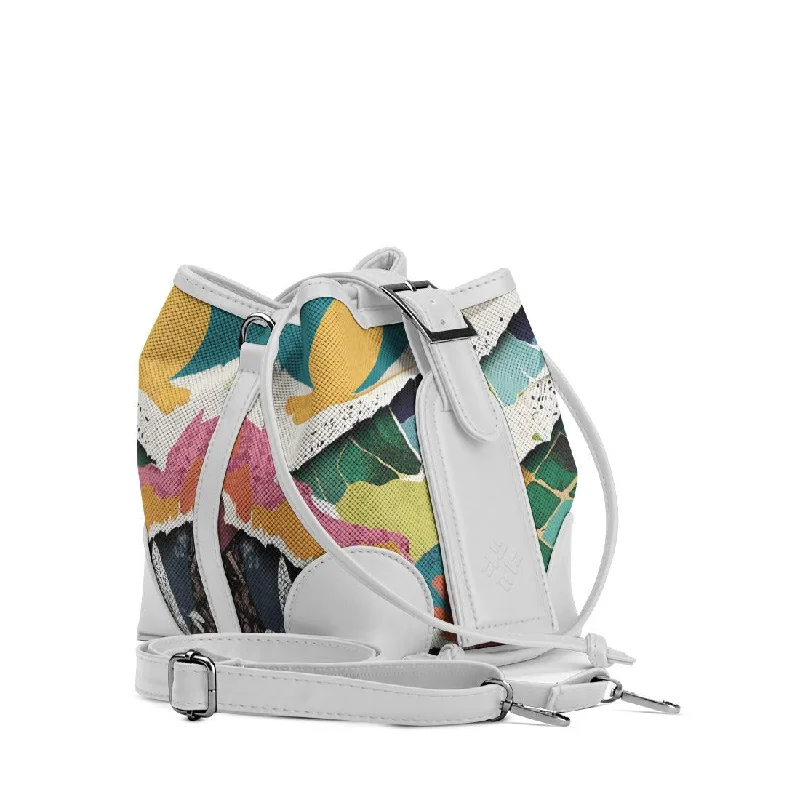 Velvet Bucket Bag in Emerald Green with Crystal - Embellished Strap for a Glamorous Night Out White Bucket Bags Mixed Velvet Bucket Bag in Emerald Green with Crystal - Embellished Strap for a Glamorous Night Out White Bucket Bags Mixed