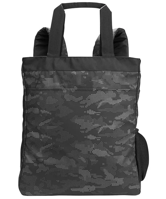 NE901 - North End Convertible Backpack Tote Bag | Black/Carbon