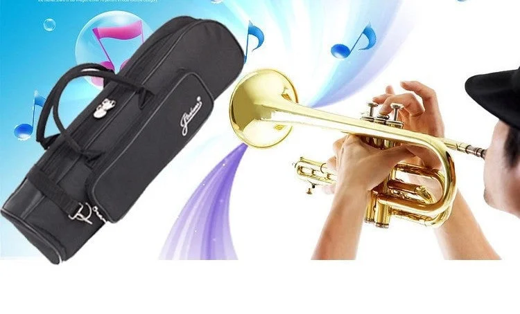 High Professional instrument case portable trumpet gig bag backpack waterproof design with Adjustable Shoulder Strap