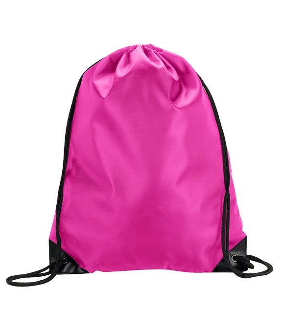 8886 - Liberty Bags Value Drawstring Backpack | Hot Pink