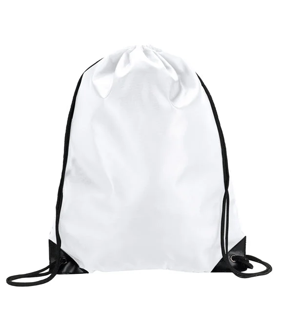 8886 - Liberty Bags Value Drawstring Backpack | White