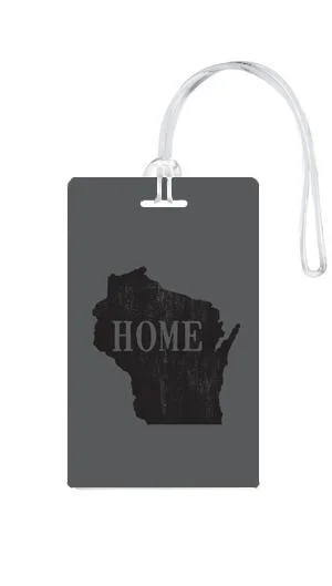 Magnetic luggage labels that can be easily changed or removed612 My Home State Wisconsin Luggage Tag Magnetic luggage labels that can be easily changed or removed612 My Home State Wisconsin Luggage Tag