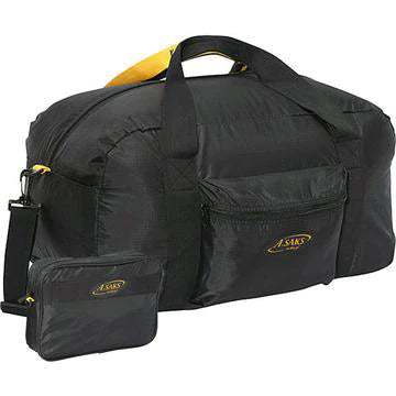 Travel bag with a built - in power bank charger for on - the - go device chargingA. Saks 22" Carry On Folding Duffel with Pouch Travel bag with a built - in power bank charger for on - the - go device chargingA. Saks 22" Carry On Folding Duffel with Pouch
