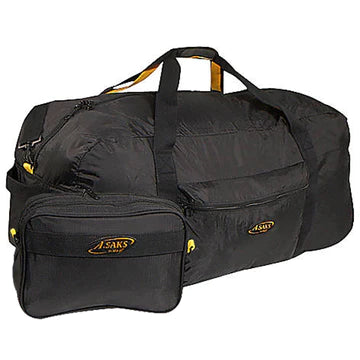 Soft - sided travel bag with reinforced corners for durabilityA. Saks 36" Folding Duffel with Pouch Soft - sided travel bag with reinforced corners for durabilityA. Saks 36" Folding Duffel with Pouch