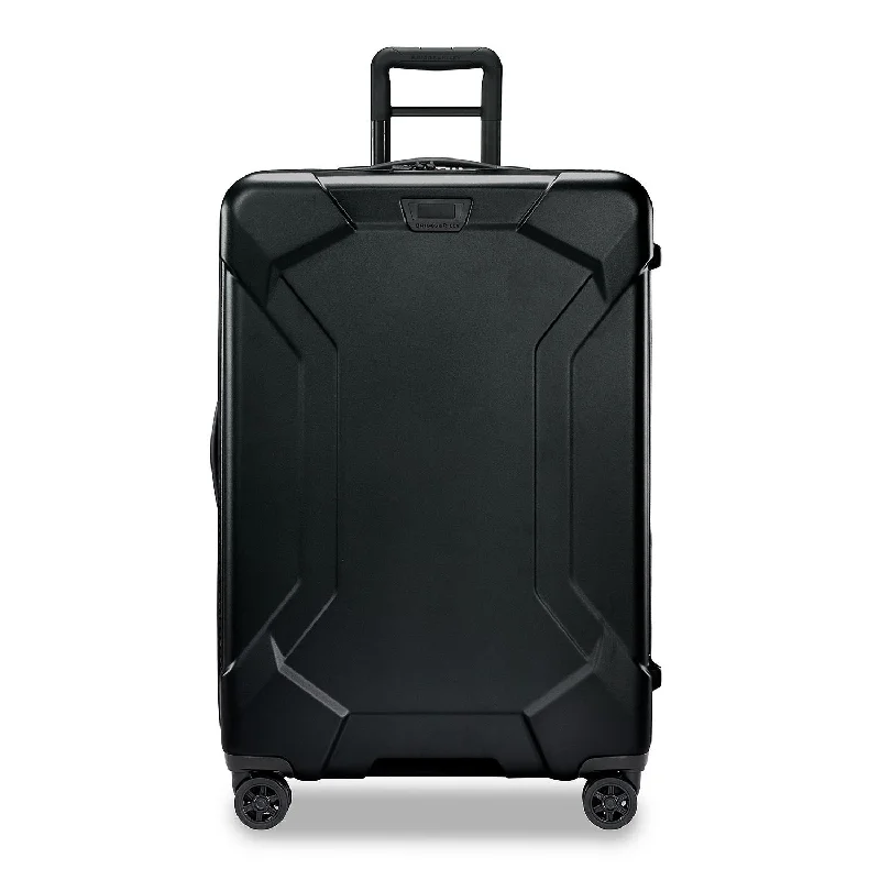 Leather luggage handles for a comfortable and stylish gripBriggs & Riley Torq Large Spinner Leather luggage handles for a comfortable and stylish gripBriggs & Riley Torq Large Spinner