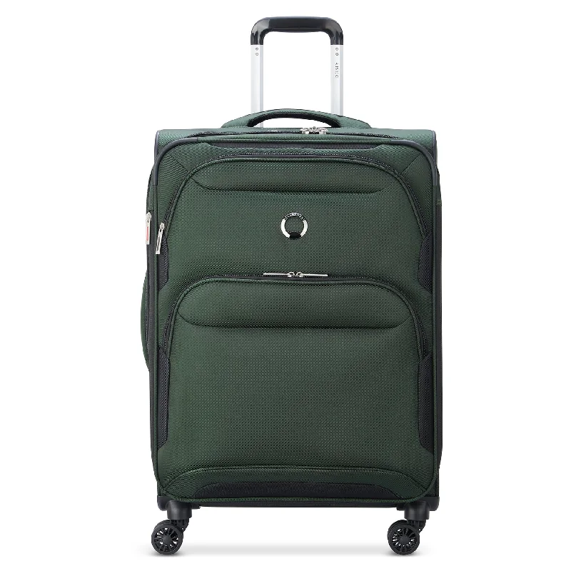 Convertible travel bag that can be used as a backpack or toteDelsey Sky Max 2.0 Medium Checked Expandable Spinner Convertible travel bag that can be used as a backpack or toteDelsey Sky Max 2.0 Medium Checked Expandable Spinner