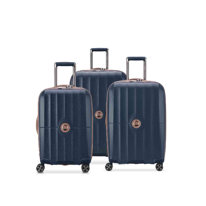 Garment - protected travel bag with hanging system for suits and dressesDelsey St Tropez 3 Piece Spinner Luggage Set Garment - protected travel bag with hanging system for suits and dressesDelsey St Tropez 3 Piece Spinner Luggage Set