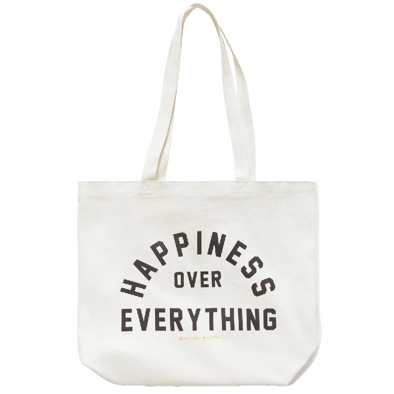 TSA - compliant travel bag with built - in combination lock for airport securityHappiness Canvas Tote TSA - compliant travel bag with built - in combination lock for airport securityHappiness Canvas Tote