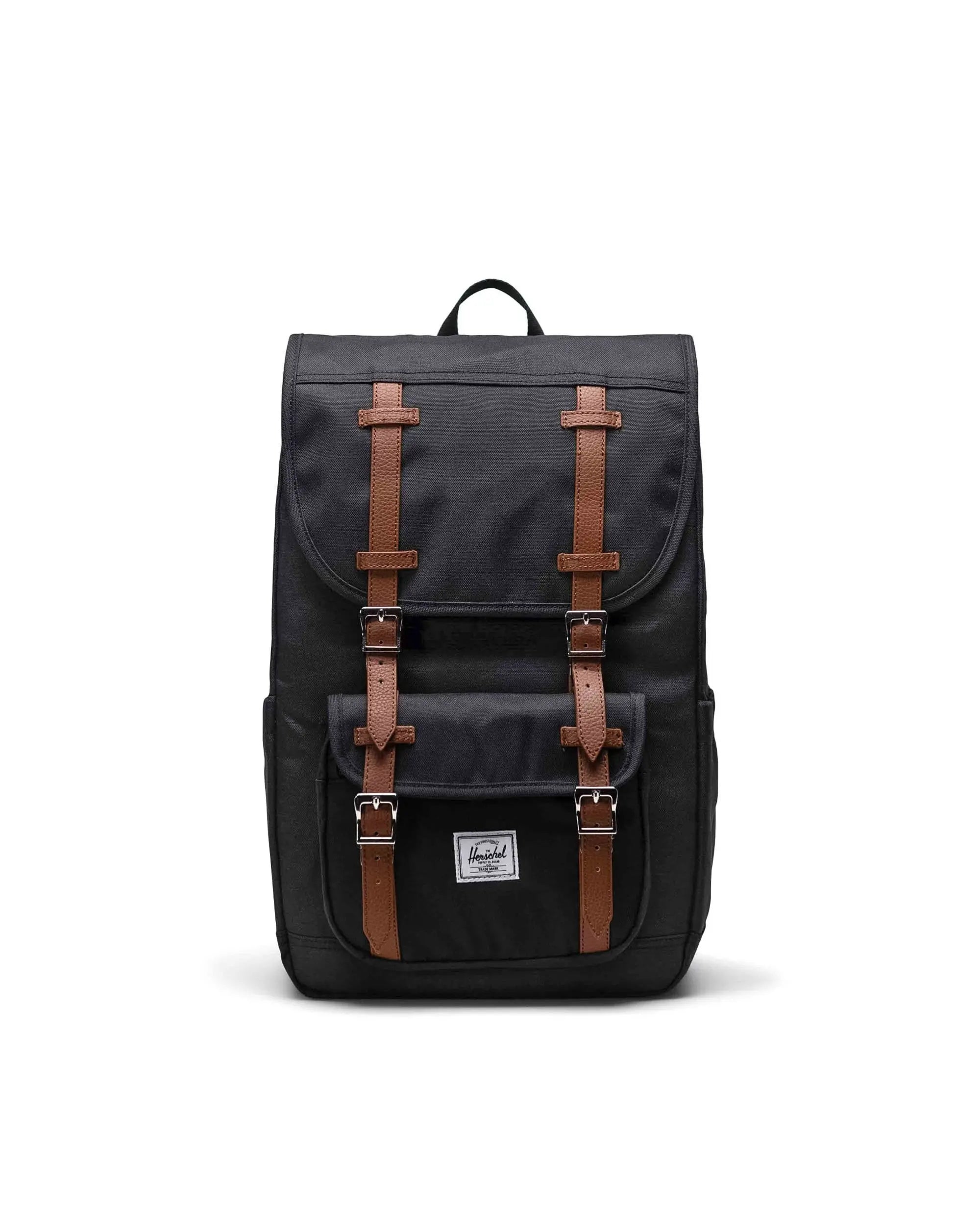 Vintage leather travel bag with brass accents for a classic and sophisticated lookHerschel Little America™ Backpack | Mid-Volume - 21L Vintage leather travel bag with brass accents for a classic and sophisticated lookHerschel Little America™ Backpack | Mid-Volume - 21L