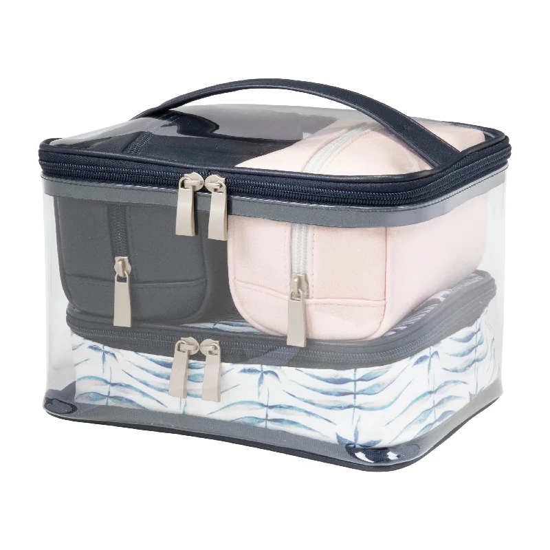 Luggage trolley organizers to hold small items like keys and phonesIndio 4-Piece Train Case Set Luggage trolley organizers to hold small items like keys and phonesIndio 4-Piece Train Case Set