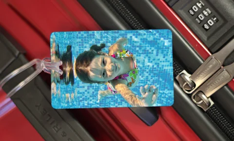 Travel document holders with multiple slots for passports and ticketsMyFly Personalized Luggage Tag - Horizontal Travel document holders with multiple slots for passports and ticketsMyFly Personalized Luggage Tag - Horizontal
