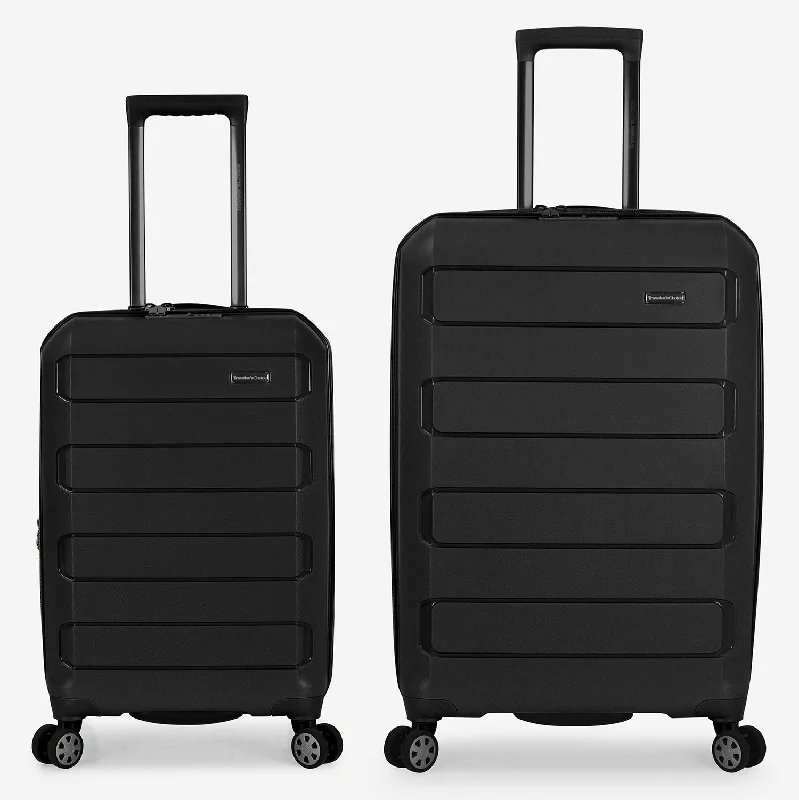Waterproof canvas travel bag suitable for beach and outdoor vacationsPagosa 2-Piece Luggage Set