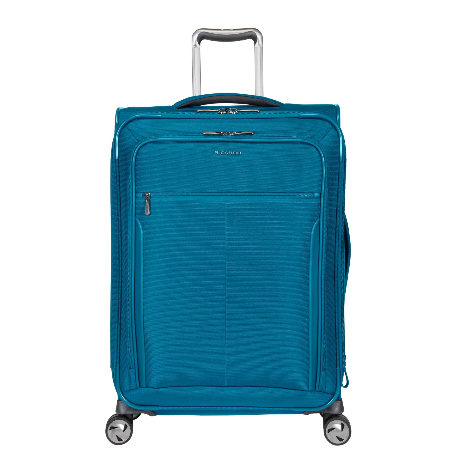 Smart travel bag with integrated GPS tracker for lost item recoveryRicardo Beverly Hills Seahaven 2.0 Softside Medium Check-In Expandable Spinner Smart travel bag with integrated GPS tracker for lost item recoveryRicardo Beverly Hills Seahaven 2.0 Softside Medium Check-In Expandable Spinner