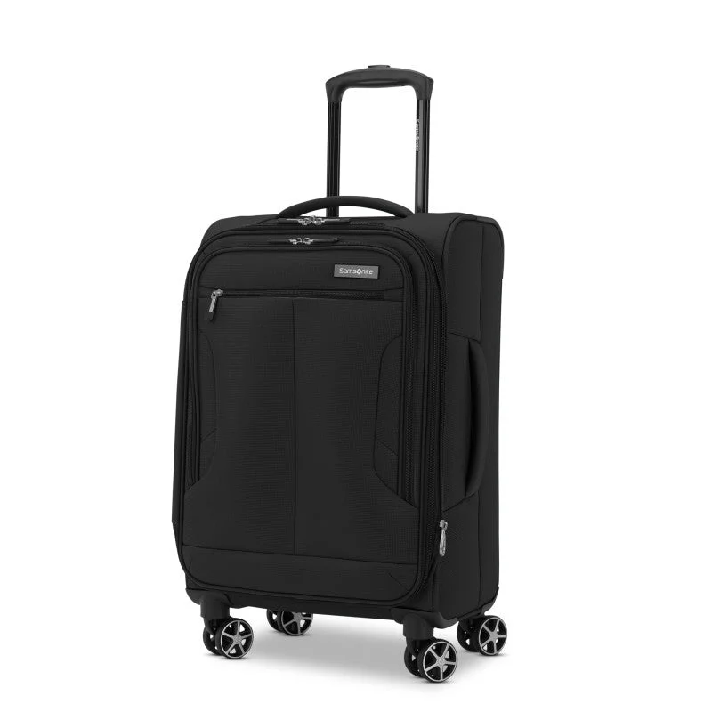 Foldable fabric travel bag for convenient storage when not in useSamsonite Crusair LTE Carry-On Spinner Foldable fabric travel bag for convenient storage when not in useSamsonite Crusair LTE Carry-On Spinner