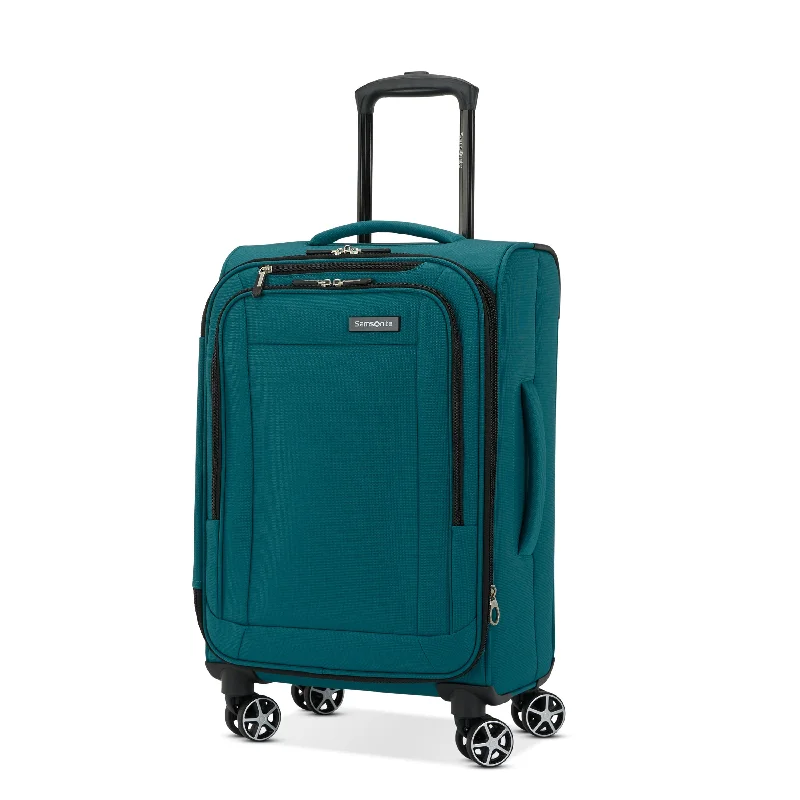 Travel bag with a detachable toiletry pouch for convenienceSamsonite Saire LTE Carry On Spinner Travel bag with a detachable toiletry pouch for convenienceSamsonite Saire LTE Carry On Spinner