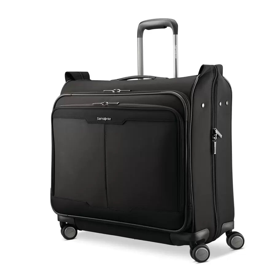 TSA - compliant travel bag with built - in combination lock for airport securitySamsonite Silhouette 17 Spinner Garment Bag TSA - compliant travel bag with built - in combination lock for airport securitySamsonite Silhouette 17 Spinner Garment Bag