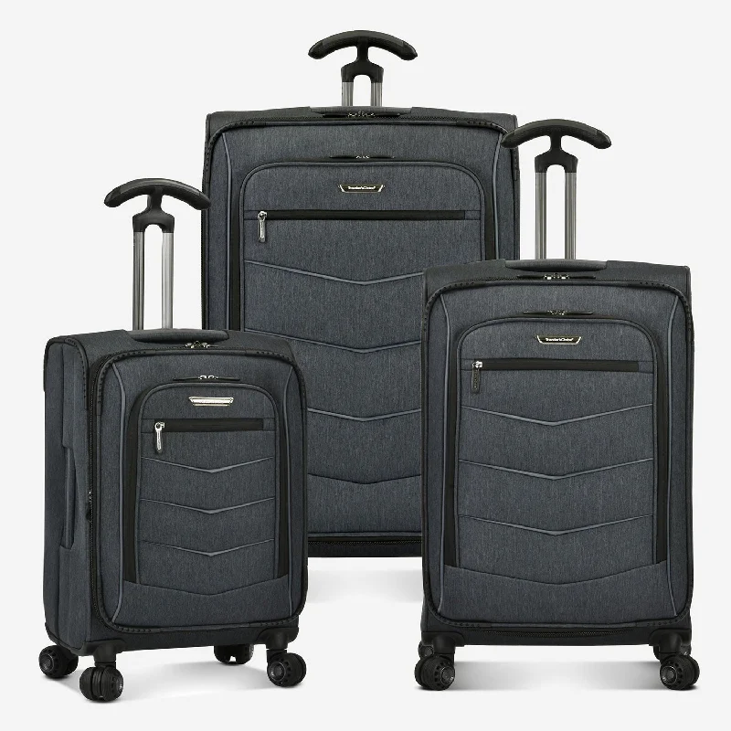 Convertible travel bag that can be used as a backpack or toteSilverwood Softside 3-Piece Luggage Set Convertible travel bag that can be used as a backpack or toteSilverwood Softside 3-Piece Luggage Set