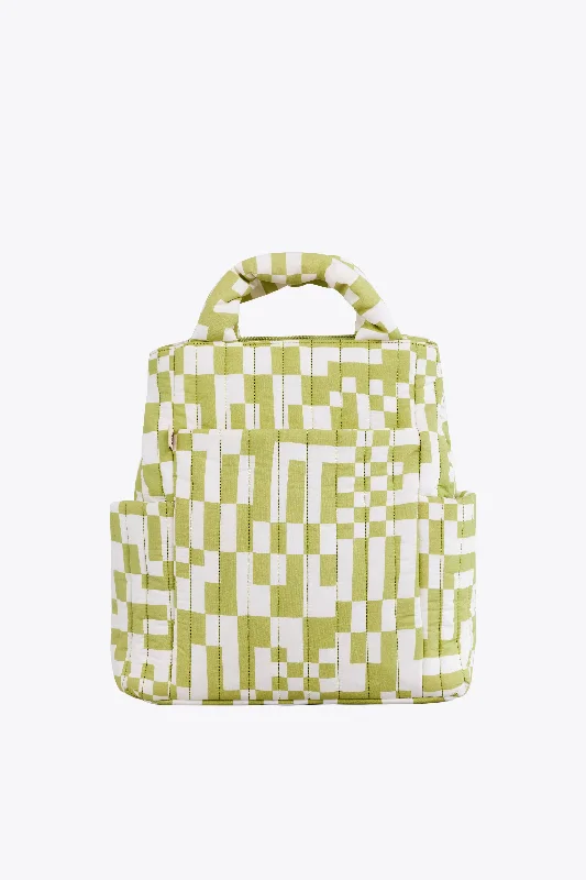 Anti - theft travel bag with RFID - blocking pockets for personal safetyThe Backpack Tote in Play Date Anti - theft travel bag with RFID - blocking pockets for personal safetyThe Backpack Tote in Play Date