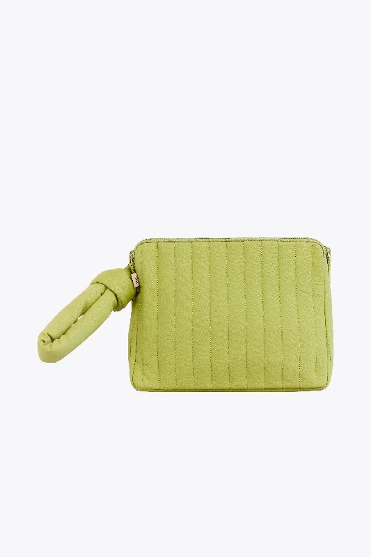 Foldable fabric travel bag for convenient storage when not in useThe Clutch in Play Date Foldable fabric travel bag for convenient storage when not in useThe Clutch in Play Date