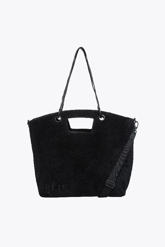 TSA - compliant travel bag with built - in combination lock for airport securityThe Terry Tote in Black TSA - compliant travel bag with built - in combination lock for airport securityThe Terry Tote in Black