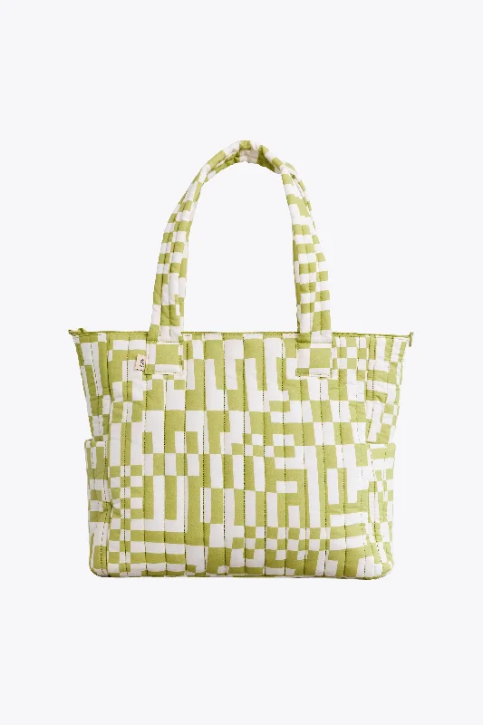 Anti - theft travel bag with RFID - blocking pockets for personal safetyThe Tote in Play Date Anti - theft travel bag with RFID - blocking pockets for personal safetyThe Tote in Play Date