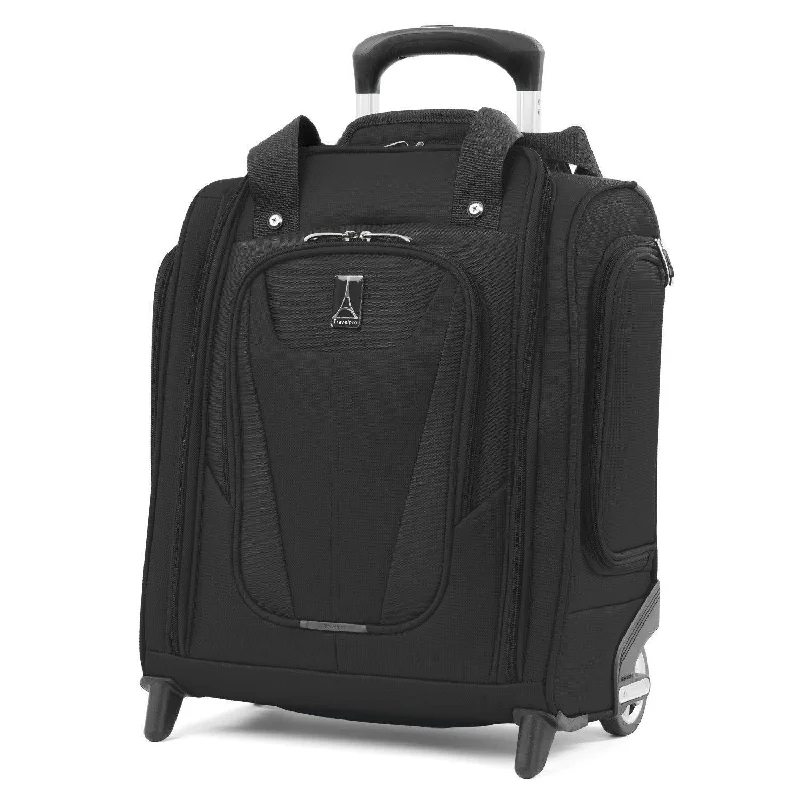 Leather luggage handles for a comfortable and stylish gripTravelpro Maxlite 5 Lightweight Rolling Underseat Carry-On Leather luggage handles for a comfortable and stylish gripTravelpro Maxlite 5 Lightweight Rolling Underseat Carry-On