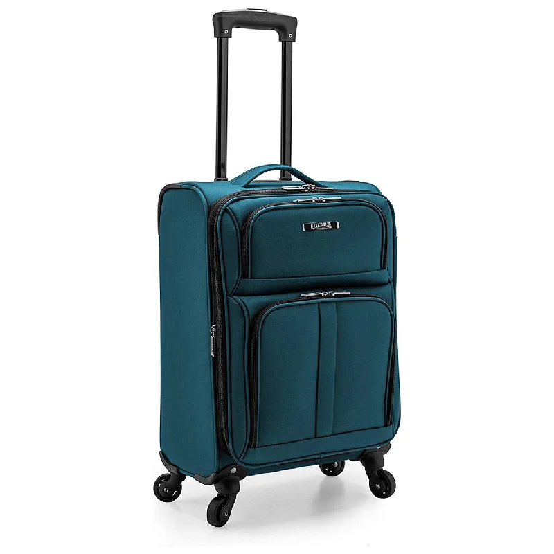 Expandable hard - shell polycarbonate travel bag for long - term international tripsU.S. Traveler Anzio Softside Expandable Spinner Luggage, Carry-on 22-Inch Expandable hard - shell polycarbonate travel bag for long - term international tripsU.S. Traveler Anzio Softside Expandable Spinner Luggage, Carry-on 22-Inch