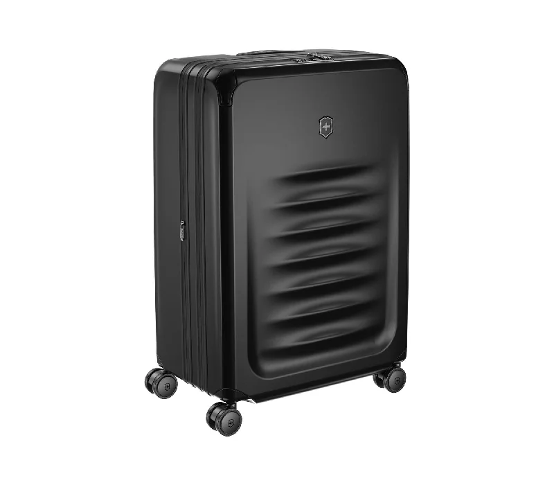 Leather luggage handles for a comfortable and stylish gripVictorinox Spectra 3.0 Expandable Large Case Leather luggage handles for a comfortable and stylish gripVictorinox Spectra 3.0 Expandable Large Case
