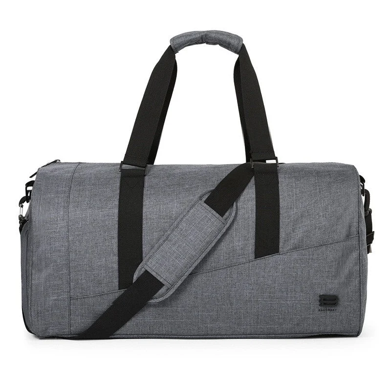 BAGSMART Men Travel Bag Large Capacity Carry on Luggage Bag Nylon Travel Duffle Shoe Pocket BAGSMART Men Travel Bag Large Capacity Carry on Luggage Bag Nylon Travel Duffle Shoe Pocket
