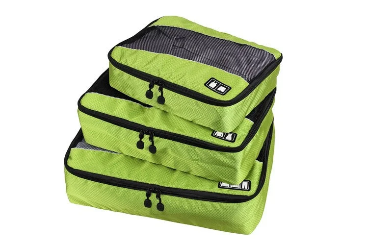 BAGSMART Travel Accessories Bag 3 Pcs/Set Packing Cubes Polyester Bags For Clothes Luggage BAGSMART Travel Accessories Bag 3 Pcs/Set Packing Cubes Polyester Bags For Clothes Luggage