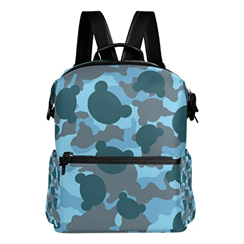 Colourlife Camouflage Head Stylish Casual Shoulder Backpacks Laptop School Bags Travel Multipurpose Colourlife Camouflage Head Stylish Casual Shoulder Backpacks Laptop School Bags Travel Multipurpose