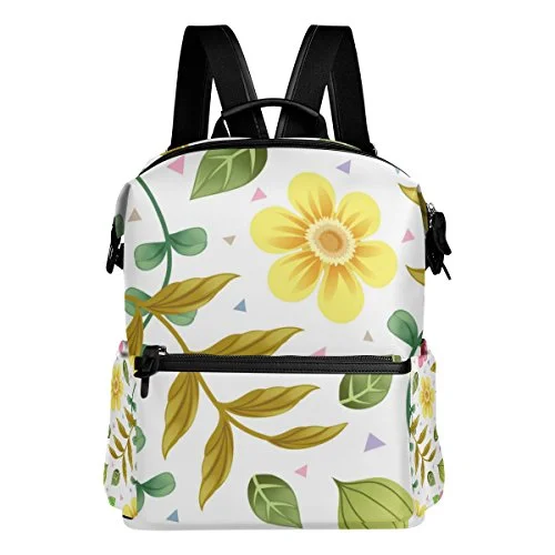 Colourlife Floral Pattern Stylish Casual Shoulder Backpacks Laptop School Bags Travel Colourlife Floral Pattern Stylish Casual Shoulder Backpacks Laptop School Bags Travel