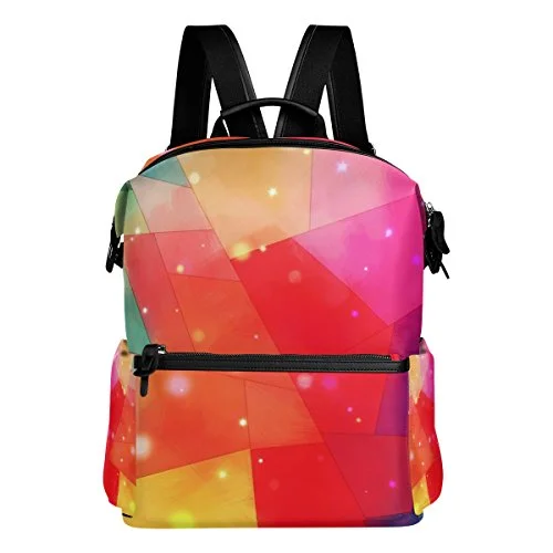 Colourlife Multicolor Block Stylish Casual Shoulder Backpacks Laptop School Bags Travel Colourlife Multicolor Block Stylish Casual Shoulder Backpacks Laptop School Bags Travel