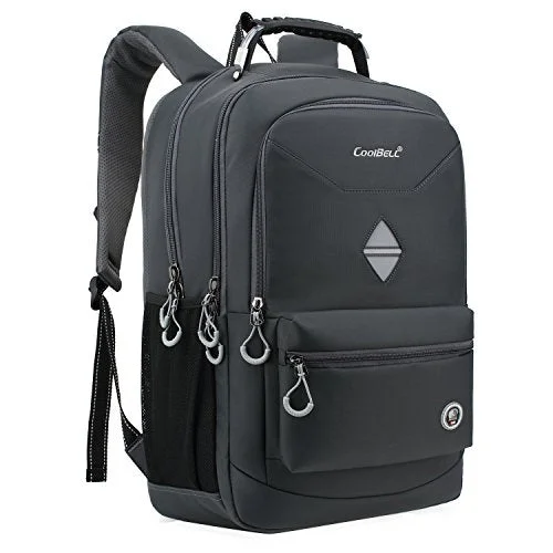 Coolbell 18.4 Inch Backpack Laptop Bag Travel Rucksack Water-Resistant Hiking Knapsack Protective Coolbell 18.4 Inch Backpack Laptop Bag Travel Rucksack Water-Resistant Hiking Knapsack Protective